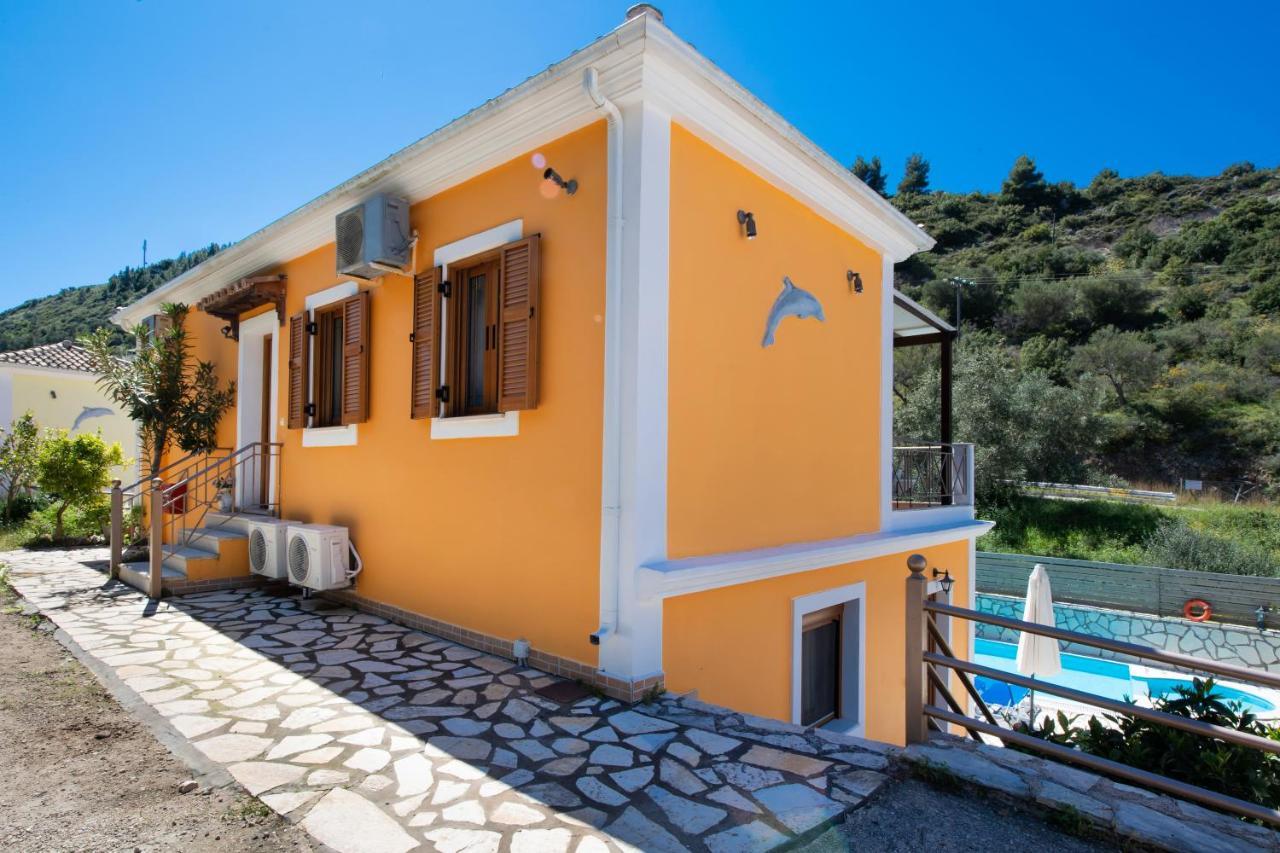 Delphinus Villas-Villa Nikitas Áyios Nikítas Dış mekan fotoğraf