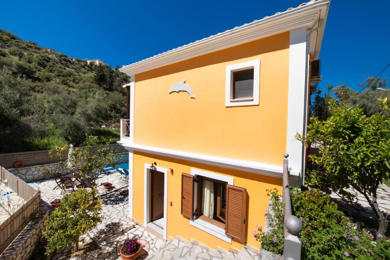 Delphinus Villas-Villa Nikitas Áyios Nikítas Dış mekan fotoğraf